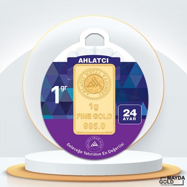 24 Ayar 1 Gram Külçe Altın