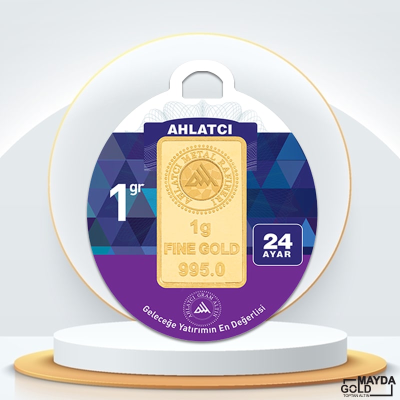 24 Ayar 1 Gram Külçe Altın
