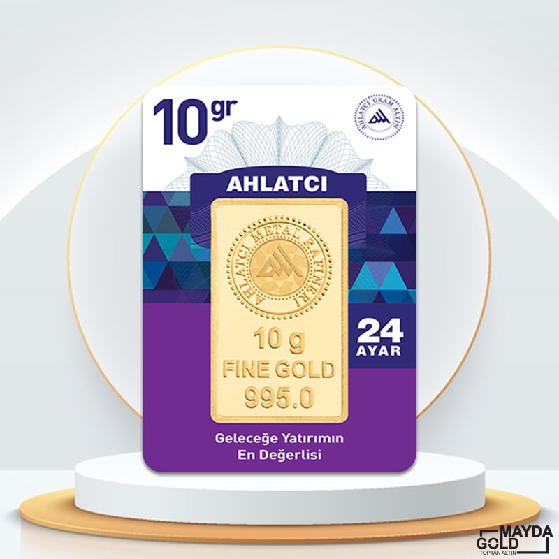 24 Ayar 10 Gram Külçe Altın