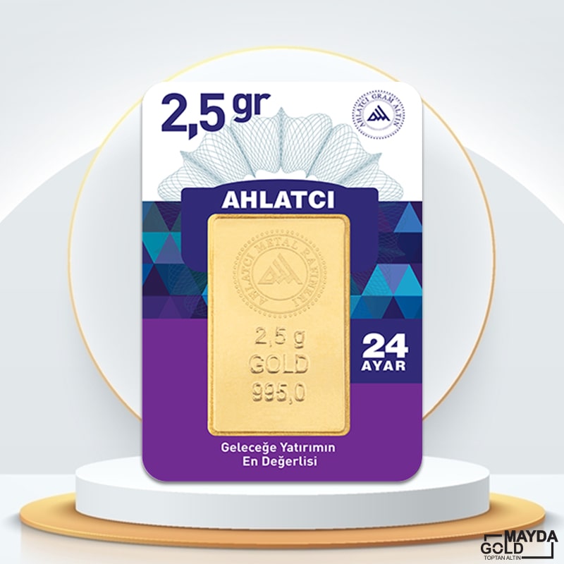 24 Ayar 2,5 Gram Külçe Altın
