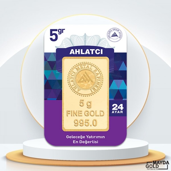24 Ayar 5 Gram Külçe Altın