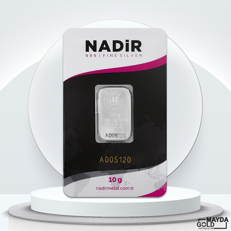 10 Gram Külçe Gümüş