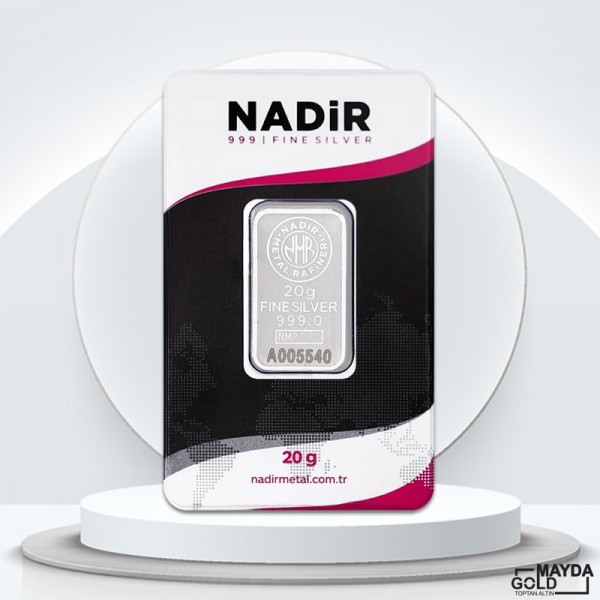 20 Gram Külçe Gümüş