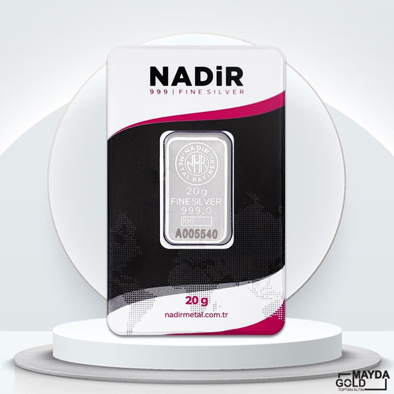 20 Gram Külçe Gümüş